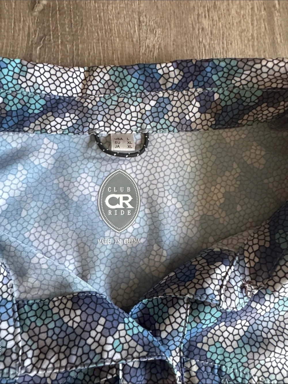 Club Ride Abstract Print Tech MTB Shirt - Picture 2 of 4